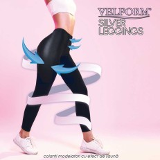 Velform Silver Leggings - colanti modelatori cu efect de sauna