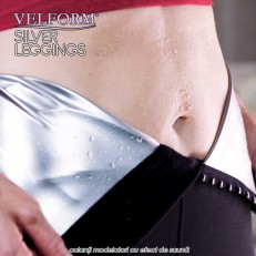 Velform Silver Leggings - colanti modelatori cu efect de sauna