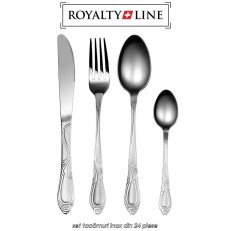 Royalty Line RL- 24S2 - set tacâmuri inox din 24 piese