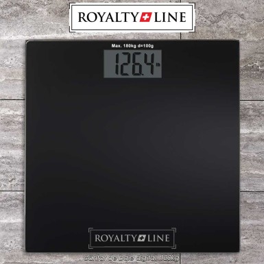 Royalty Line Bathroom Scale PS3 - cântar de baie digital, 180kg