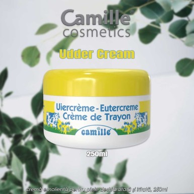 Camille Udder Cream - cremă emolientă pentru piele deshidratată și iritată, 250ml