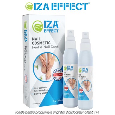 IZA Effect - soluție pentru problemele unghiilor și picioarelor ofertă 1+1