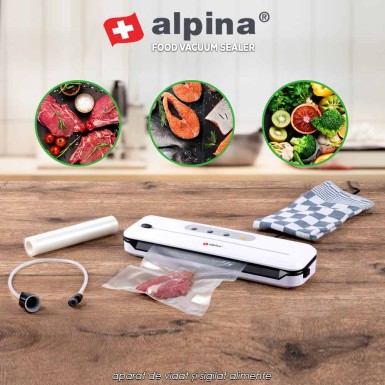 Alpina Food Vacuum Sealer - aparat de vidat și sigilat alimente