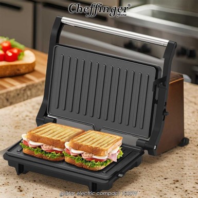 Cheffinger Home PG01 - grătar electric compact 1000W