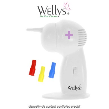 Wellys Ear Vac Cleaner - dispozitiv de curățat cavitatea urechii